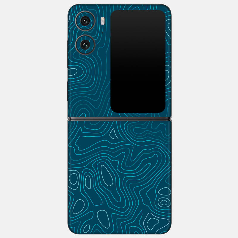 Aqua Glass Back