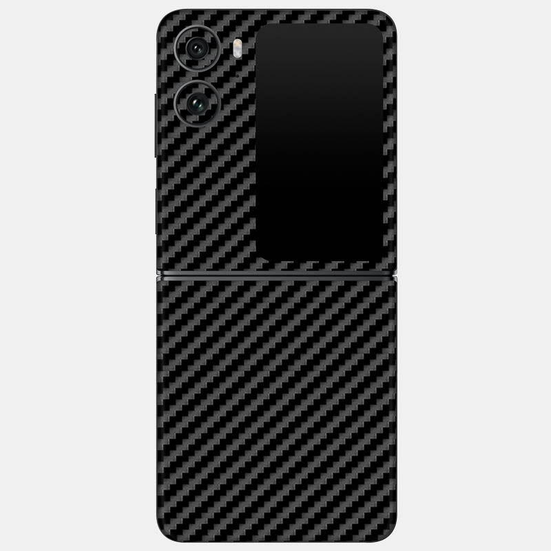 Carbon Fibre Black Glass Back