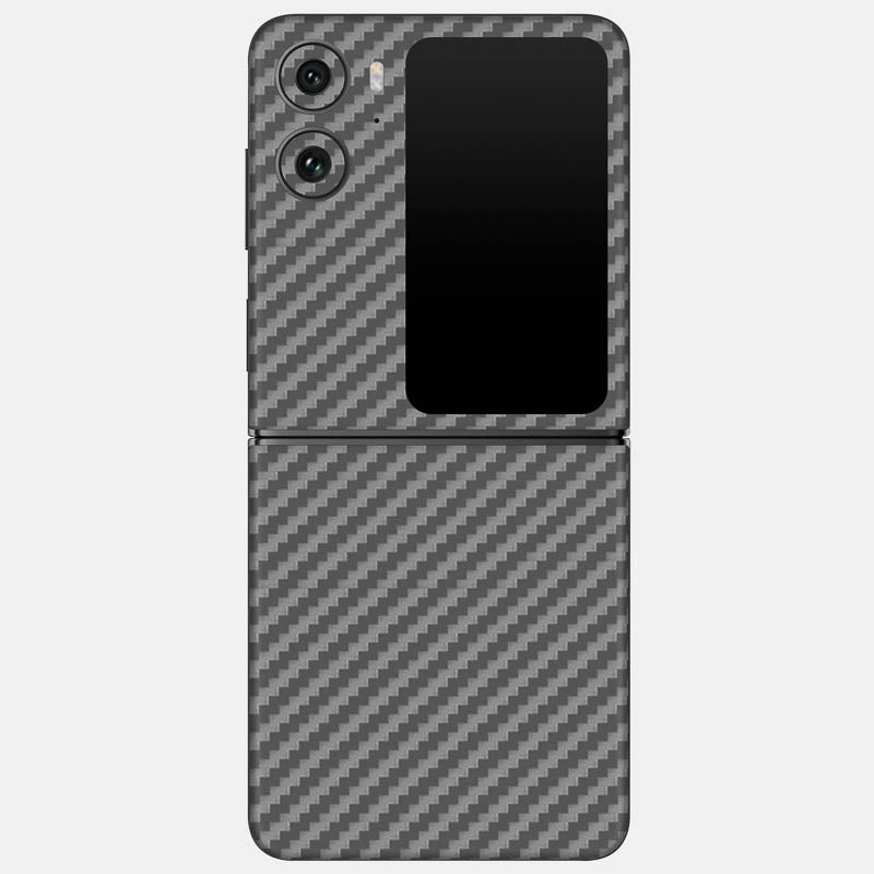 Carbon Fibre Grey Glass Back