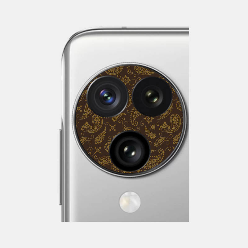 Brown Paisley Pack of 2