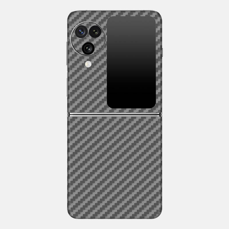 Carbon Fibre Grey Glass Back