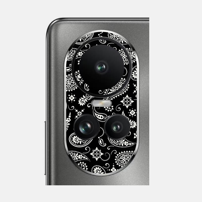 Black Paisley Pack of 2