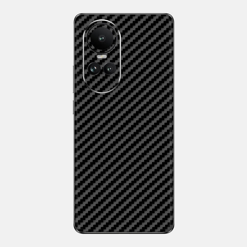 Carbon Fibre Black Glass Back