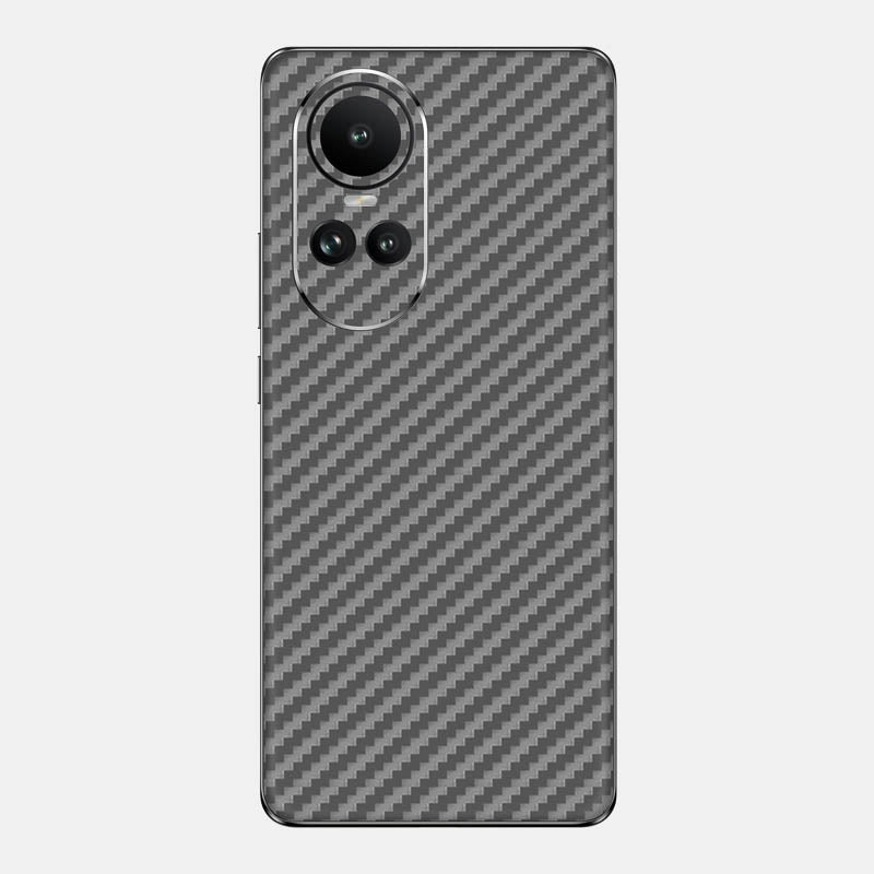 Carbon Fibre Grey Glass Back