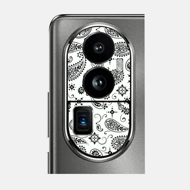 White Paisley Pack of 2