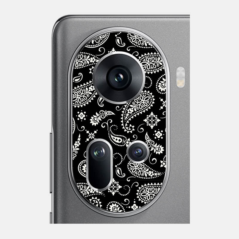 Black Paisley Pack of 2