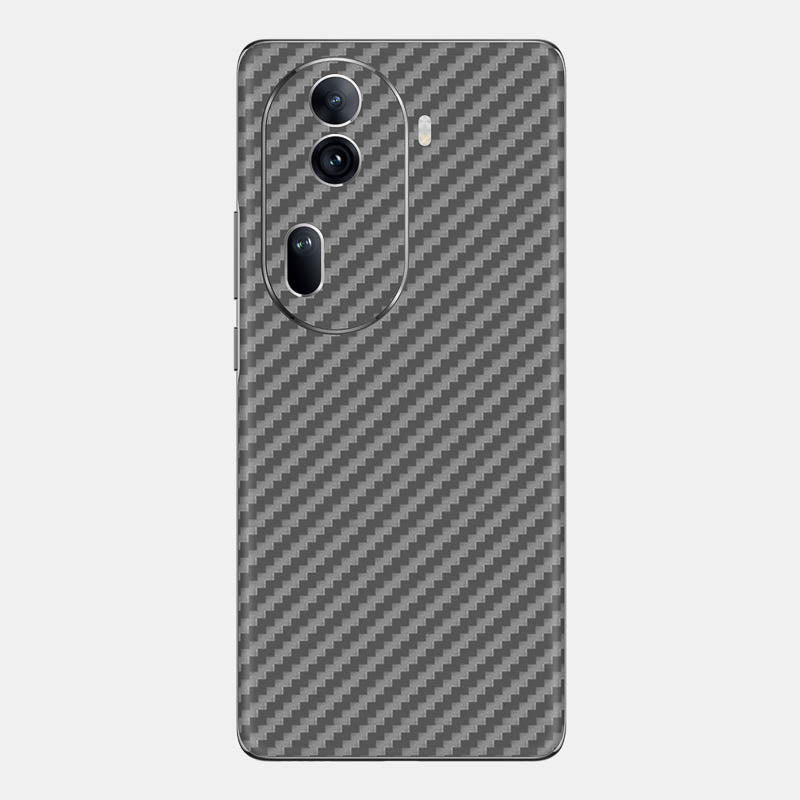 Carbon Fibre Grey Glass Back