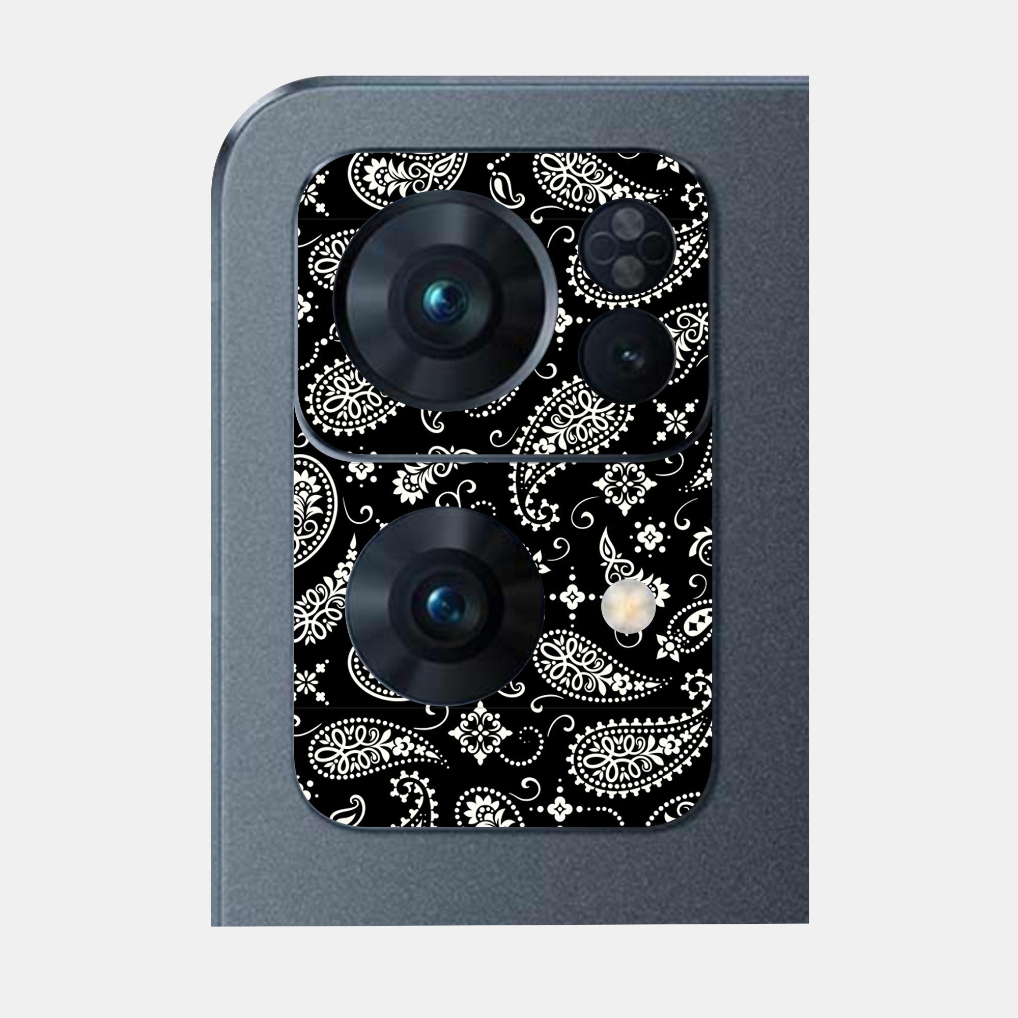 Black Paisley Pack of 2