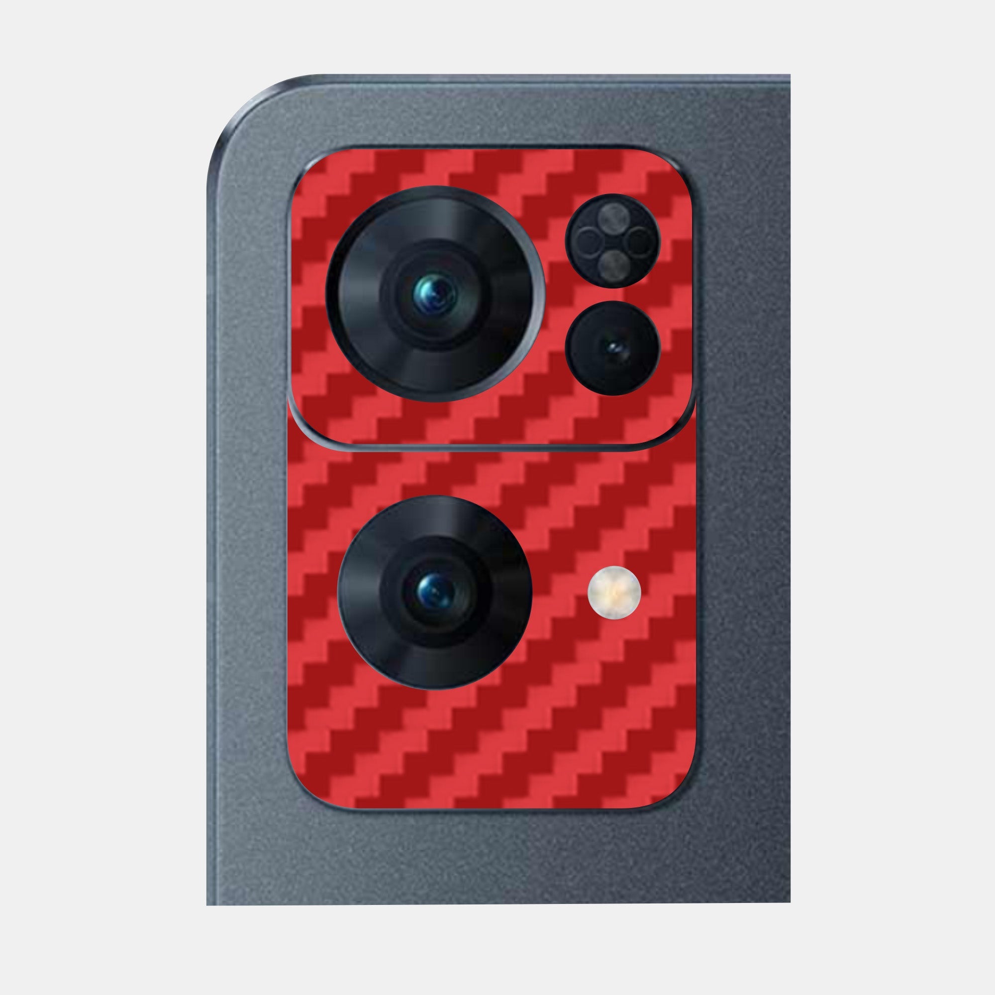 Carbon Fibre Red Pack of 2