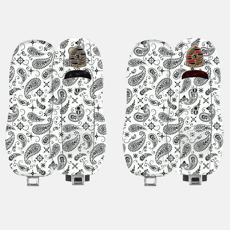 White Paisley Key-1 + Key-2