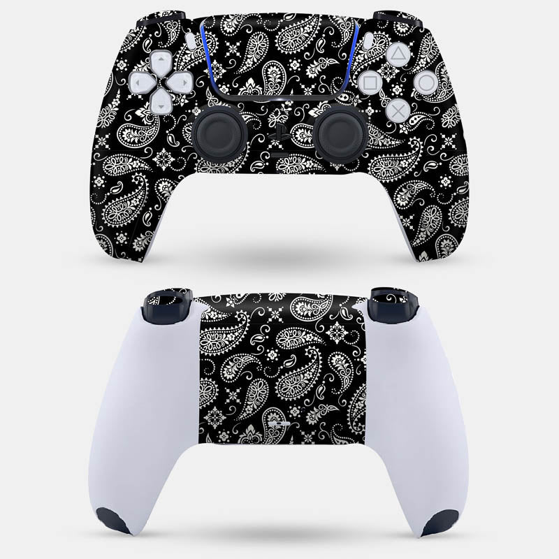 Black Paisley Full Body