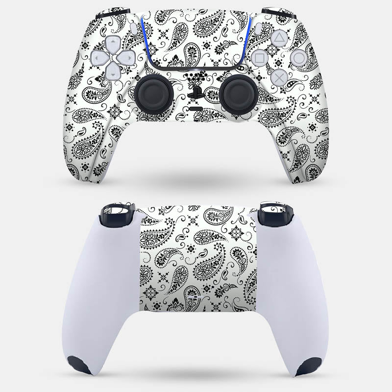 White Paisley Full Body