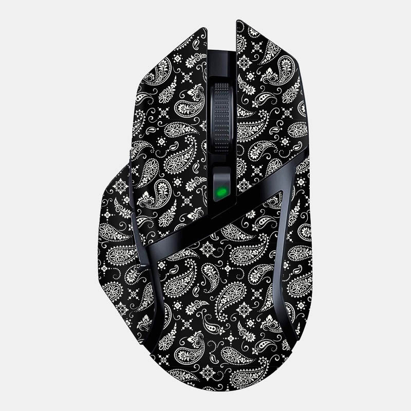 Black Paisley Full Body