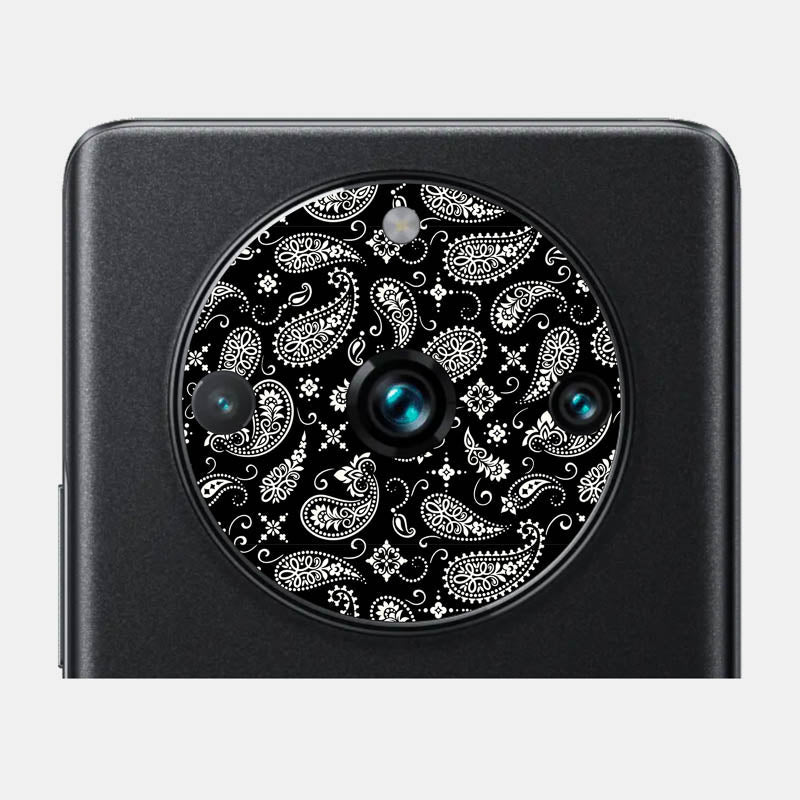 Black Paisley Pack of 2