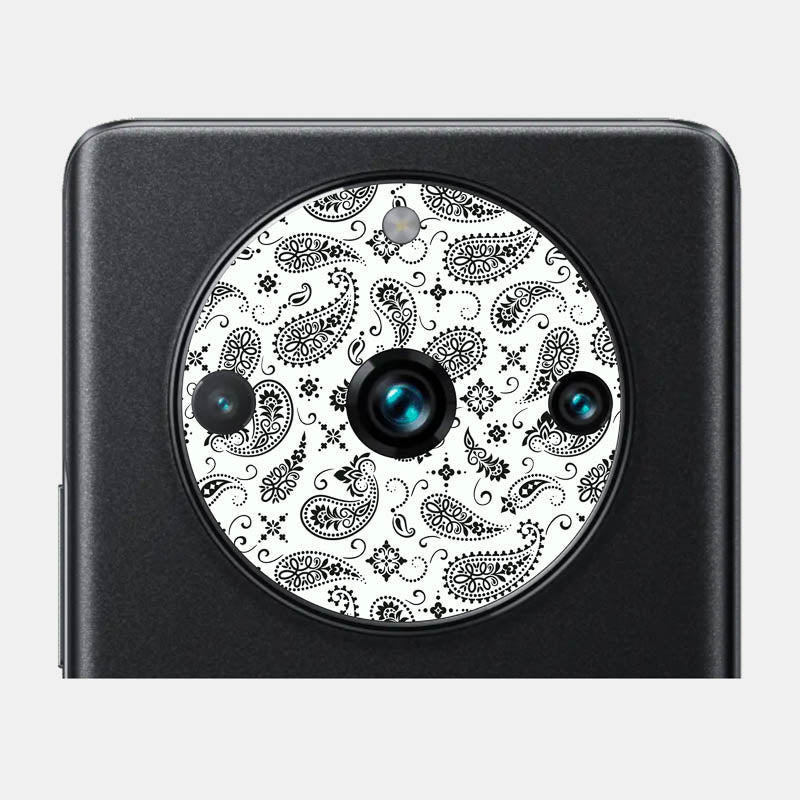 White Paisley Pack of 2