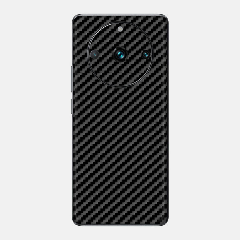Carbon Fibre Black Glass Back