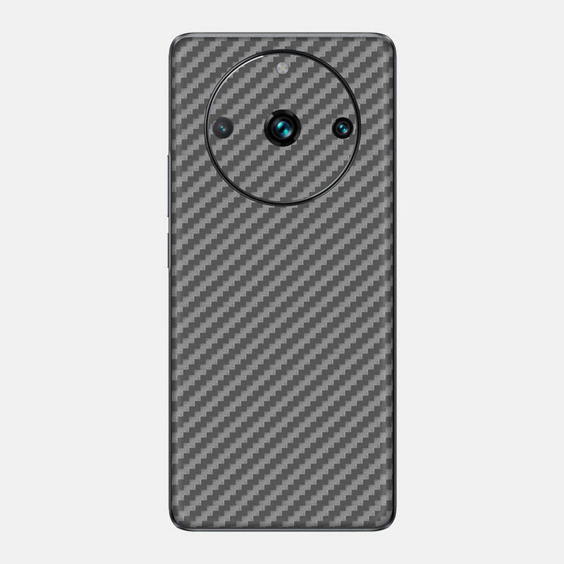 Carbon Fibre Grey Glass Back