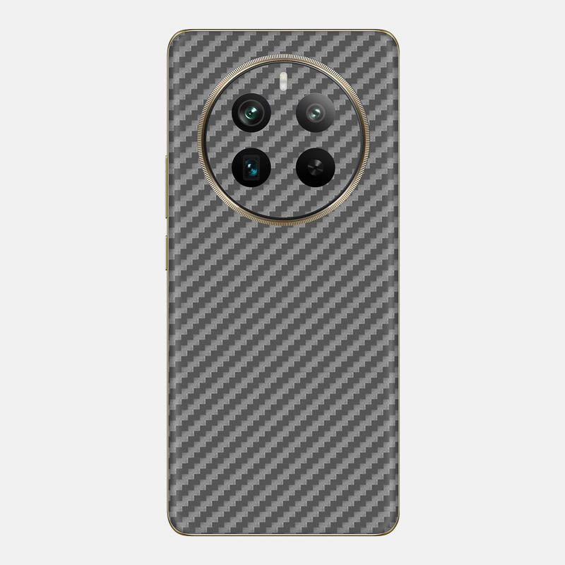 Carbon Fibre Grey Glass Back