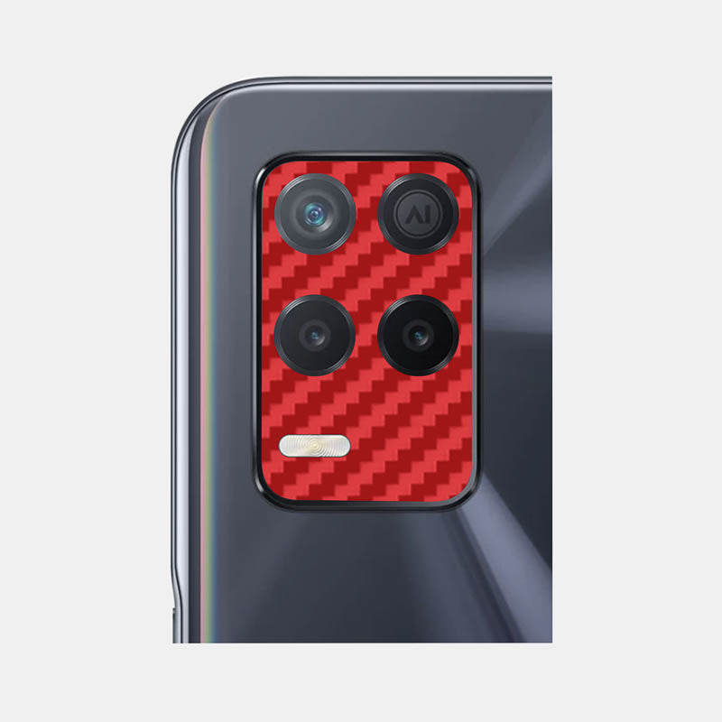 Carbon Fibre Red Pack of 2