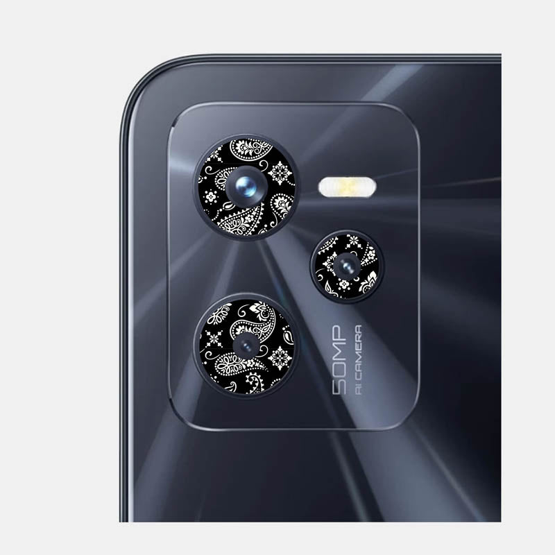 Black Paisley Pack of 2