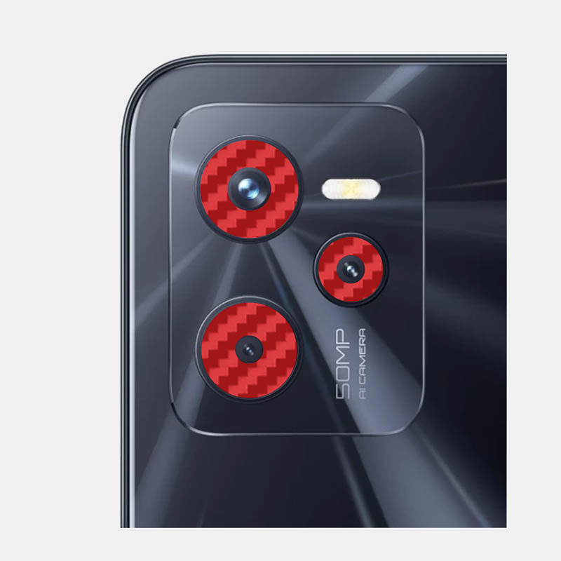 Carbon Fibre Red Pack of 2