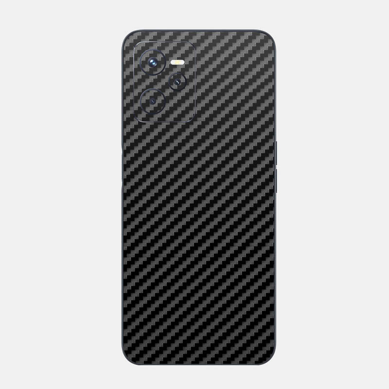 Carbon Fibre Black Glass Back