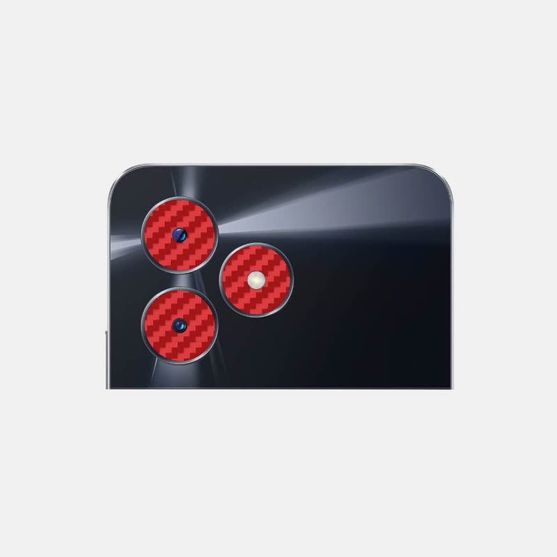 Carbon Fibre Red Pack of 2