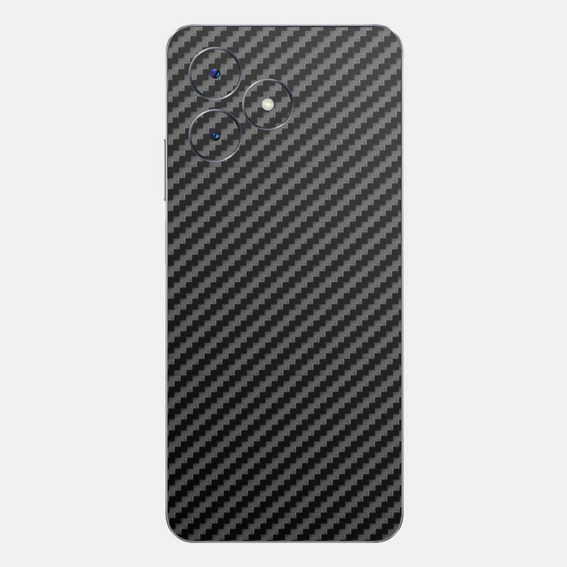 Carbon Fibre Black Glass Back