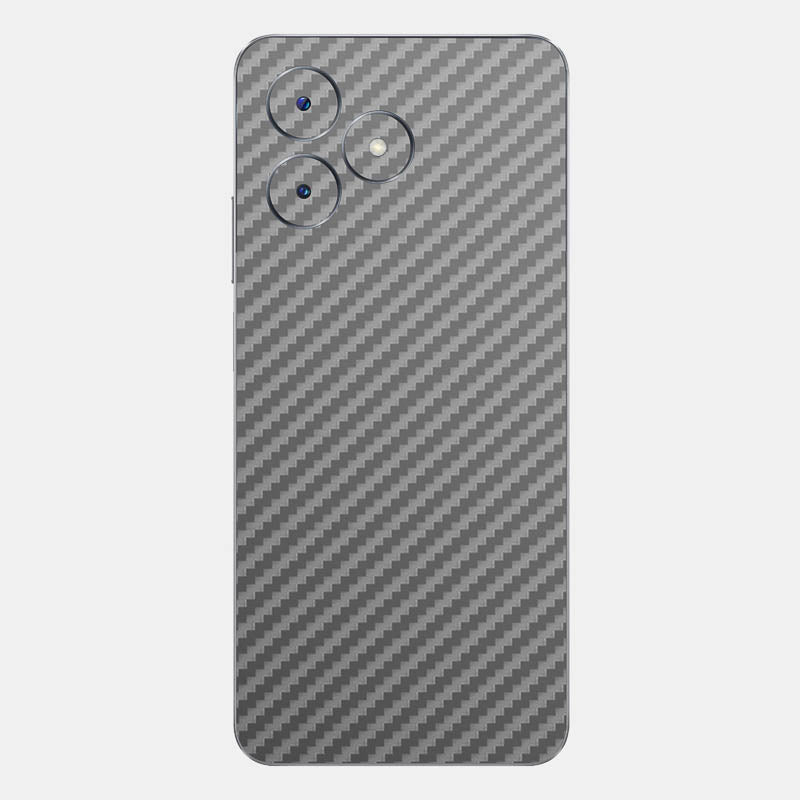 Carbon Fibre Grey Glass Back
