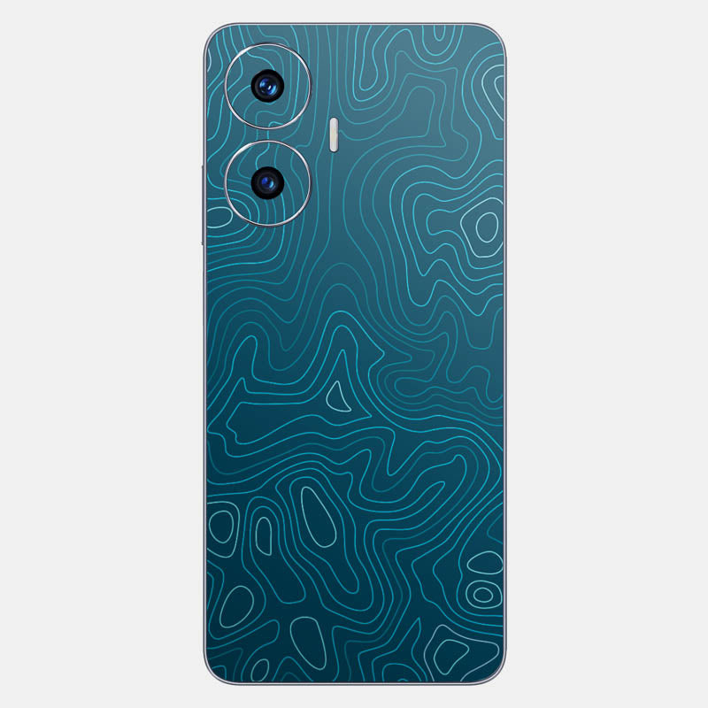 Aqua Glass Back