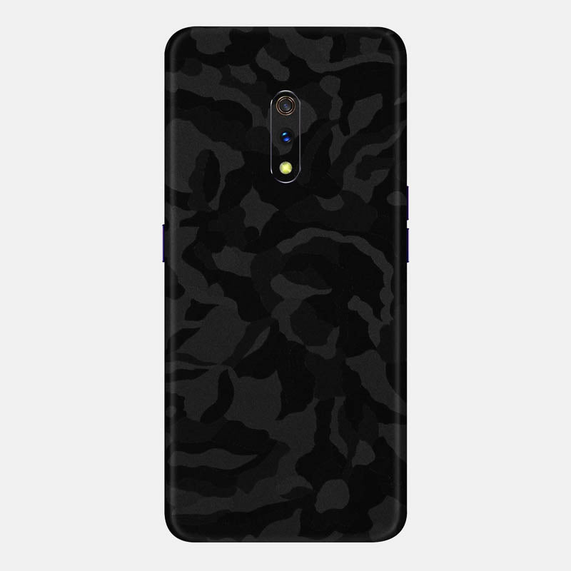 Black Camo Full Back