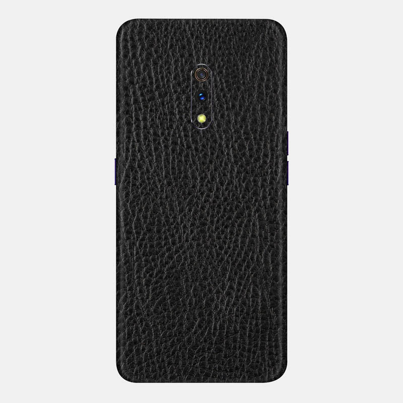 Black Leather Full Back