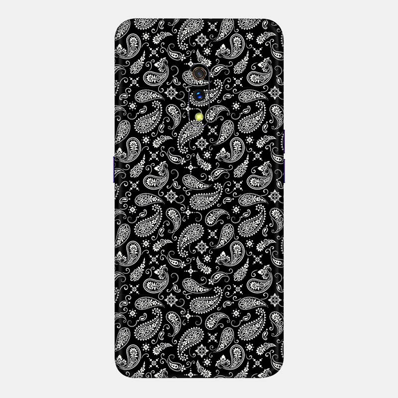 Black Paisley Full Back