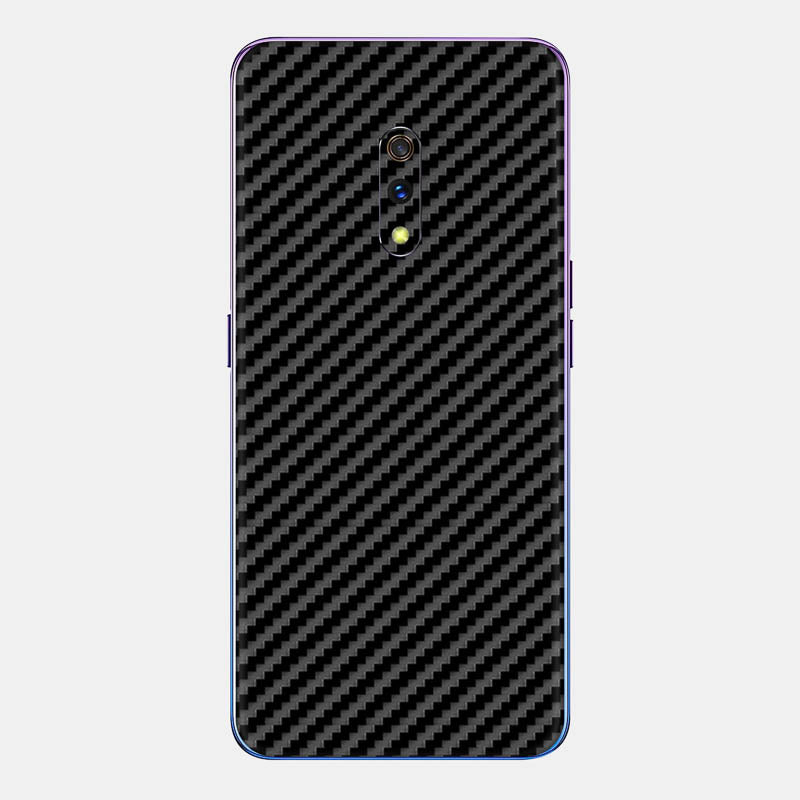 Carbon Fibre Black Glass Back