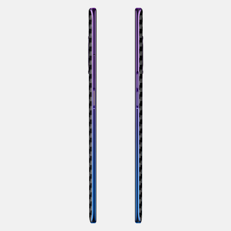 Carbon Fibre Black Glass Back