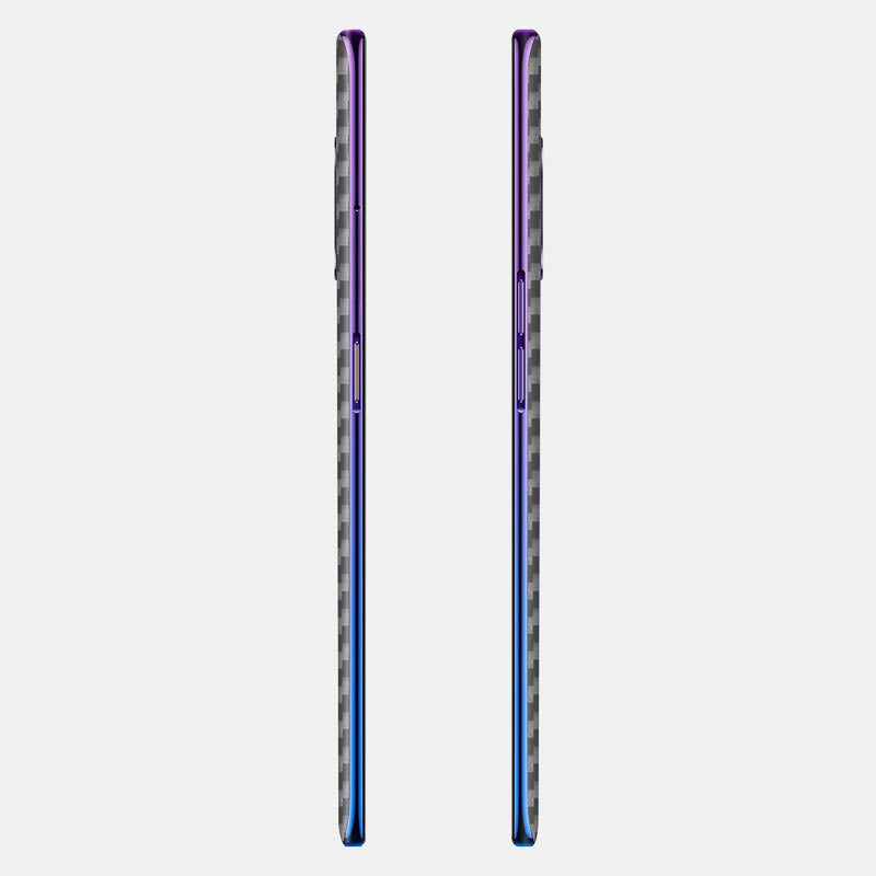 Carbon Fibre Grey Glass Back