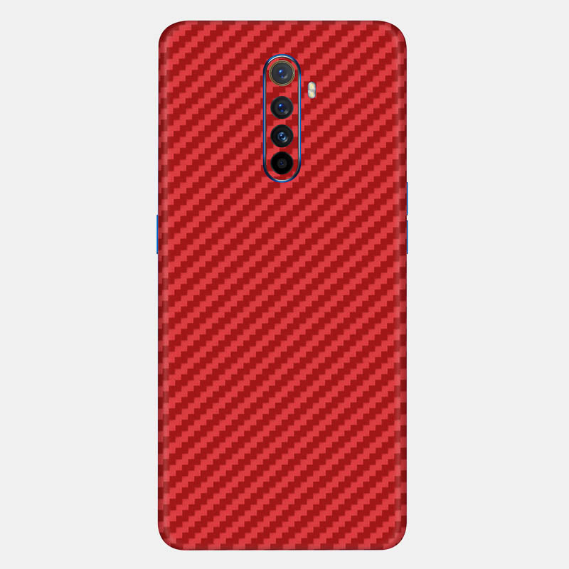 Carbon Fibre Red Full Back