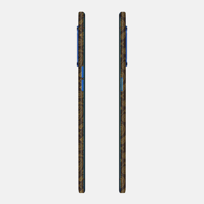 Brown Paisley Full Back