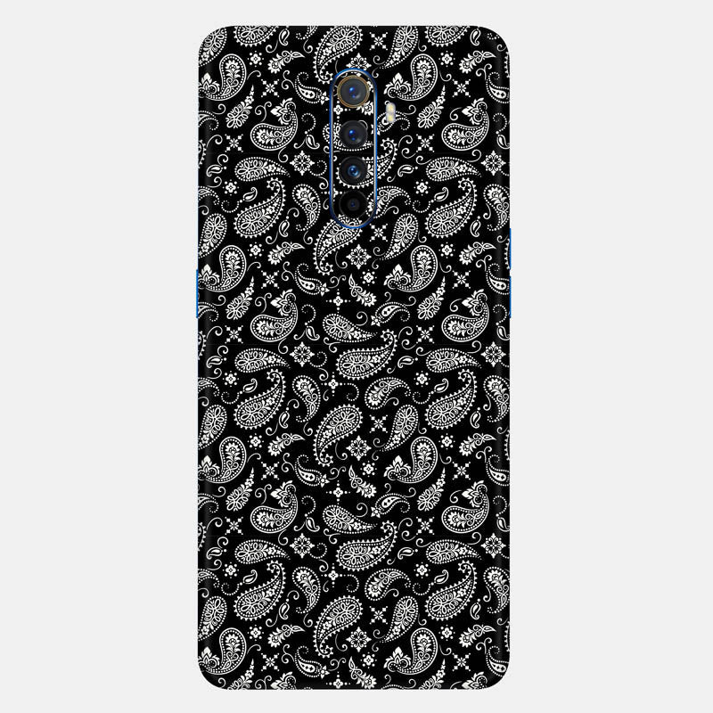 Black Paisley Full Back