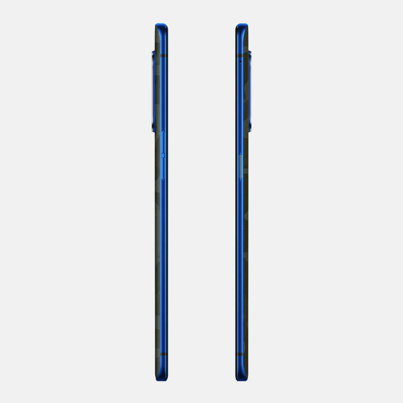 Green Camo Glass Back