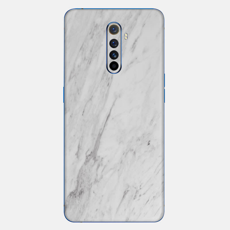 White Marble Glass Back