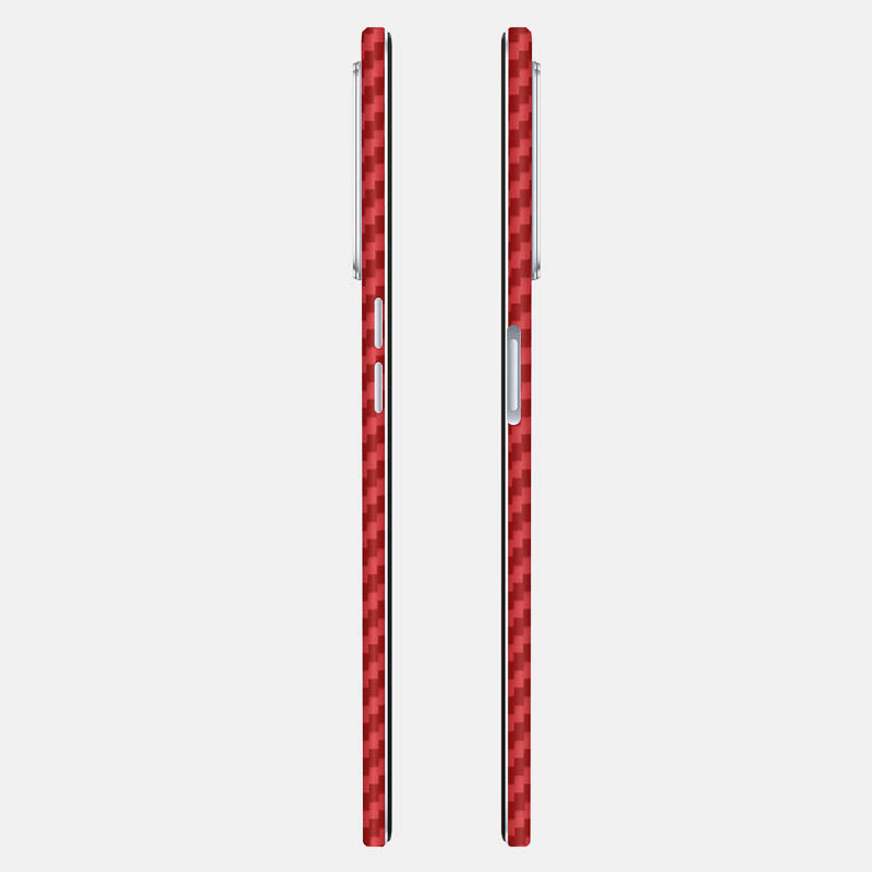 Carbon Fibre Red Full Back