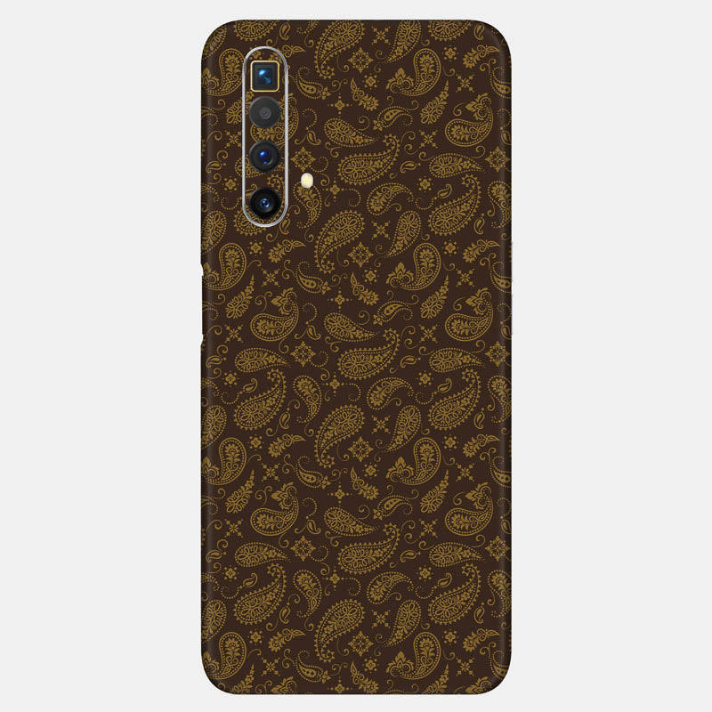 Brown Paisley Full Back