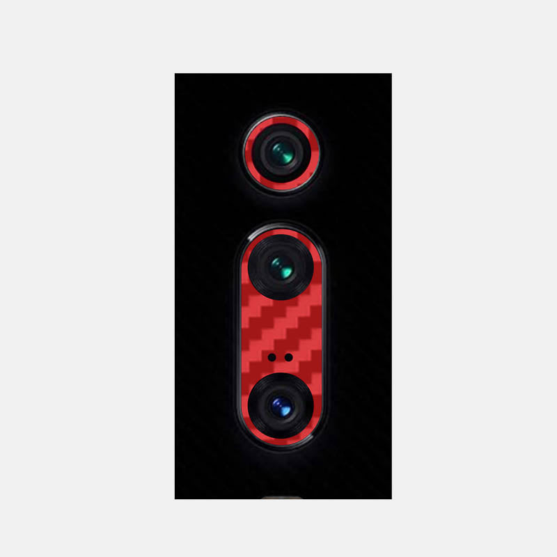 Carbon Fibre Red Pack of 2