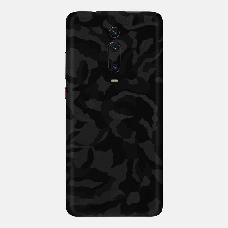 Black Camo Full Back