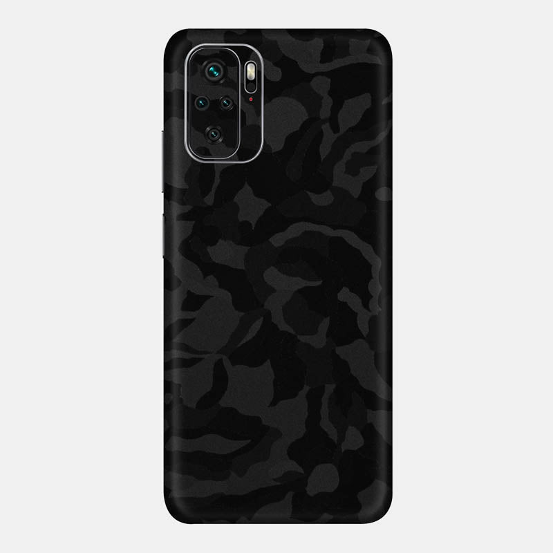 Black Camo Full Back