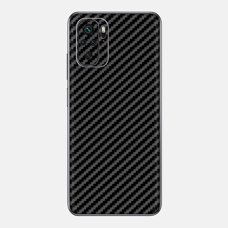 Carbon Fibre Black Glass Back