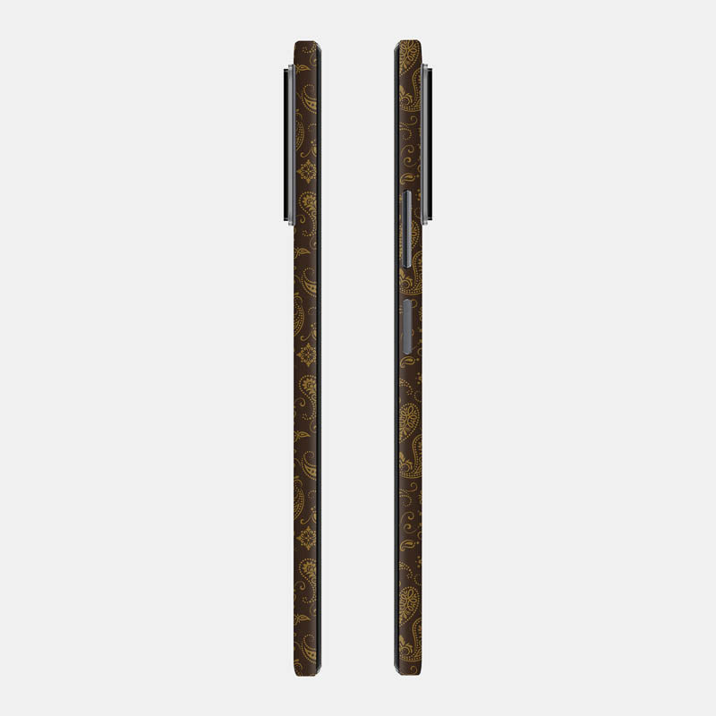 Brown Paisley Full Back