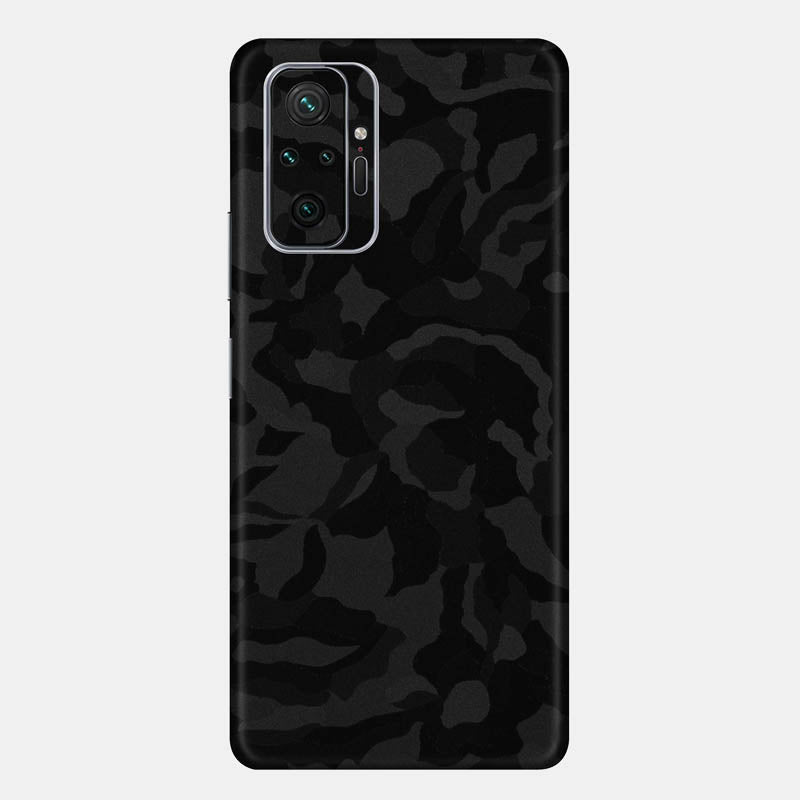 Black Camo Full Back