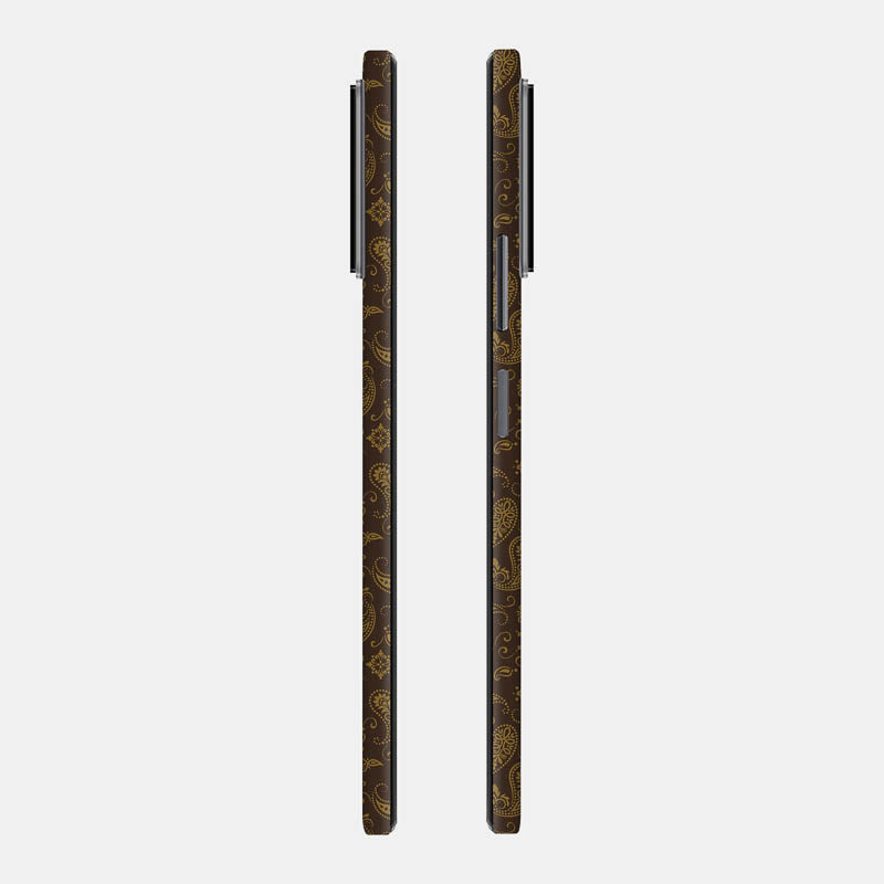 Brown Paisley Full Back